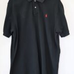 Tricou negru Polo by Ralph Lauren original bumbac second hand marime XXL