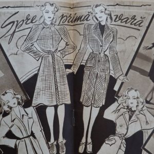moda femei romania anii 40